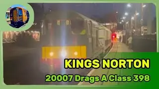 20007 & 20205 Drag A Class 398 Through Kings Norton! | Cross-City Line | 20/01/2026