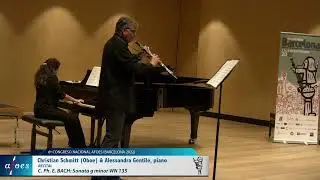 RECITAL Christian Schmitt, oboe/ C. Ph. E. Bach