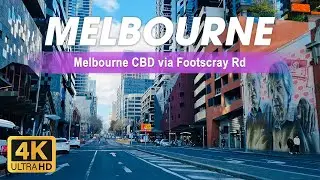 Melbourne CBD via Footscray Rd