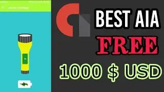 BEST AIA OF FLASLIGHT 2019 || FREE AIA FILE ||ADMOB EARNING APP AIA