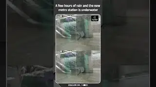 Mumbai Metro Flooded After Light Rain | 4000 Crore Project Fails