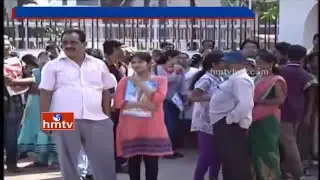 AP Eamcet 2016 | Live Updates from Visakhapatnam | 144 Section At Exam Centers | HMTV