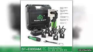 Copper Tube Electric Flaring Tool Kit STE900A Cordless Expander for Automatic Flare Manual Tools Se