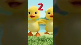Five Little Ducks Dance | Sing & Move with Kids Songs #shorts #nurseryrhymes #toddlers #toodletiger