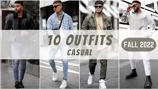 10 Latest Fall Casual Outfit Ideas For Men 2022 | Men's Fashion | Fall 2022