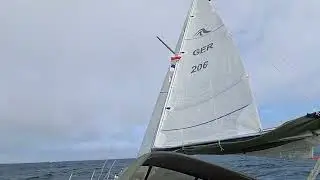 Amwindkurs von Bornholm nach Erbseninseln (Christinasoe und Frederiksoe)
