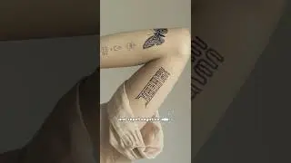 Semi-permanent tattoo stickers &mdash; waterproof, scratch-resistant, lasts 14 days, pain-free.