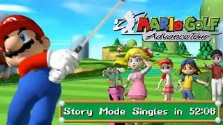 [Speedrun] Mario Golf: Advance Tour - Story Mode Singles in 0:52:08