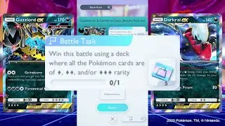 Guzzlord EX & Darkrai EX | 1-3 Diamond Challenge | Pok&eacute;mon TCG Pocket