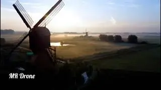 The Uitwijkse mills in Uitwijk (the Netherlands)