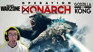 OPERATION MONARCH! WARZONE x GODZILLA vs KONG EVENT TEASER TRAILER (PYTASH REACTS)