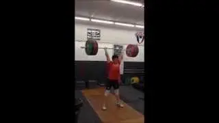 Alex Lee Clean and Jerk 180kg/396lbs and 185kg/407lbs