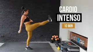 RUTINA DE CARDIO INTENSO (TABATAS) 💦| 10 MIN