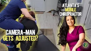 *CAMERA MAN* Gets Adjusted For The First Time! *Chiropractic Cracking*