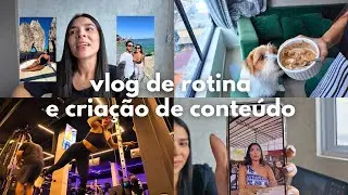 Como é a rotina de criadora de conteúdo de review de comida e bate papo!