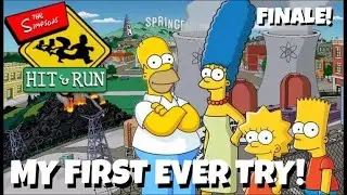 Finale :D My FIRST EVER Try Of The Simpsons: Hit & Run! - Silly Saturday - LiveStream