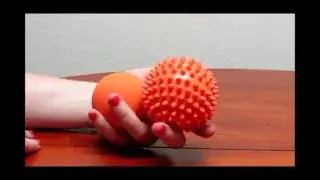 AZHEALTH Lacrosse and Spiky Massage Ball Set