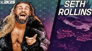 WWE 2K25 — автографы и финишеры Сета «Чокнутого» Роллинса