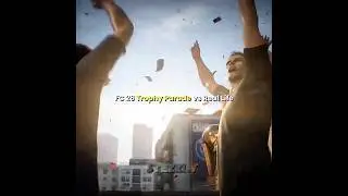 &ldquo;FC 26 trophy parade vs real life🔥🏆&rdquo; #fc26 #celebration #edit #fyp #viral