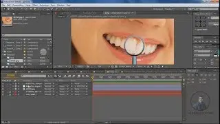 how to create magnifying glass in adobe after effects