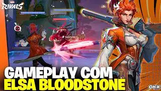 GAMEPLAY ANTECIPADA COM A ELSA BLOODSTONENO MARVEL RIVALS  [4K 60 FPS]
