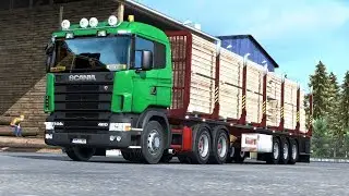 ETS2 1.30 ProMods RusMap Scania 144L Ivalo - Kandalaksha