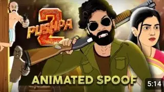 Pushpa 2: The Rule Movie Spoof ||Cartoon Smash 