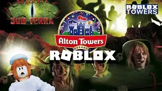 Nemesis Sub Terra - Alton Towers in Roblox - Roblox Towers Theme Park
