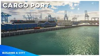 Cargo Port - Building A City #118 [Minecraft Timelapse]