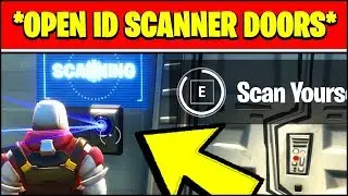 OPEN DOORS LOCKED BY AN ID SCANNER LOCATIONS (Fortnite Season 2 Challenge Locations)