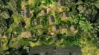 D&D Animated Map - Camp