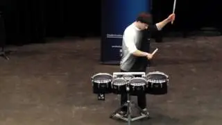 Morgan Aubin - Impact Percussion - Collegiate Solo Multitenor - CDA Alberta Solos 2017
