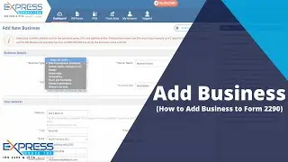 Add Business to Form 2290 | ExpressTruckTax