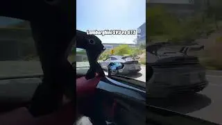 Lamborghini Aventador SVJ Vs Porsche GT3 Drag Race😱 | JDM Motorworks @carwow