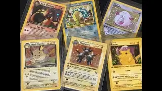 Biggest Purchase Ever! $2000 First Edition Pokemon Cards! Part 1