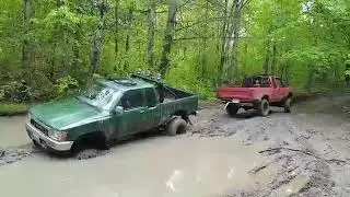 SAS TOYOTA PICKUP STUCK IN MUD