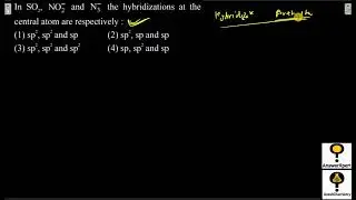 In SO2, NO2 and N3 the hybridizations at the central atom are respectively