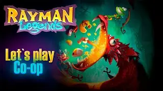 Rayman Legends #7 coop со Strizh ➤ 8 битная мешанина! Доп мир!