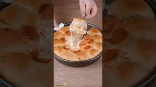 Delicious Italian Pizza #EasyRecipes #QuickRecipes #ShortVideo