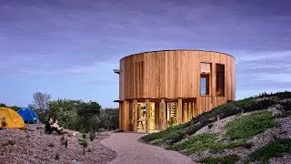 St Andrews Beach House - A two storey circular holiday home in Australia