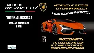 Costruisci la Lamborghini Revuelto in scala 1:8 DeAgostini. La prima uscita: Cofano anteriore e fari