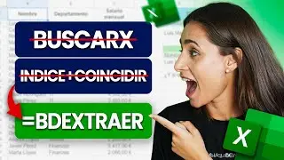 Función BDEXTRAER en lugar de INDICE+COINCIDIR y BUSCARX