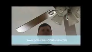 Take down ceiling fan