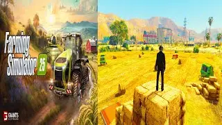 FINALLY starting a FARM! Farming Simulator 25 REDCORN LIVE