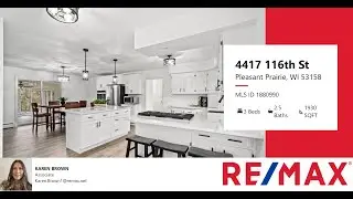 4417 116th st pleasant prairie Home for Sale Karen Brown Remax Elite