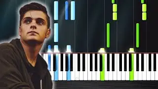 Martin Garrix & Dua Lipa - Scared To Be Lonely - Piano Tutorial by PlutaX