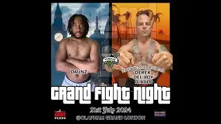 DEREK DIABLO vs DAUNZ: DKM PLUSH 70 kg INFLUENCER BOXING CHAMPIONSHIP TITLE Fight- LONDON