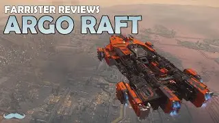 (доступен обновлённый обзор) Обзор Argo RAFT | Игровой процесс Star Citizen 3.17 4K