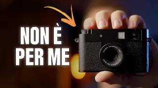 Una Fotocamera che NON COMPREREI ma a qualcuno di voi potrebbe piacere Fuji X Half Compatta