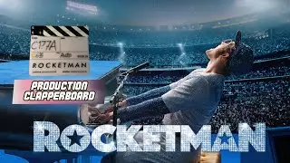 Rocketman (2019) Original Production Clapperboard #eltonjohn #taronegerton #rocketman2019 #biopic